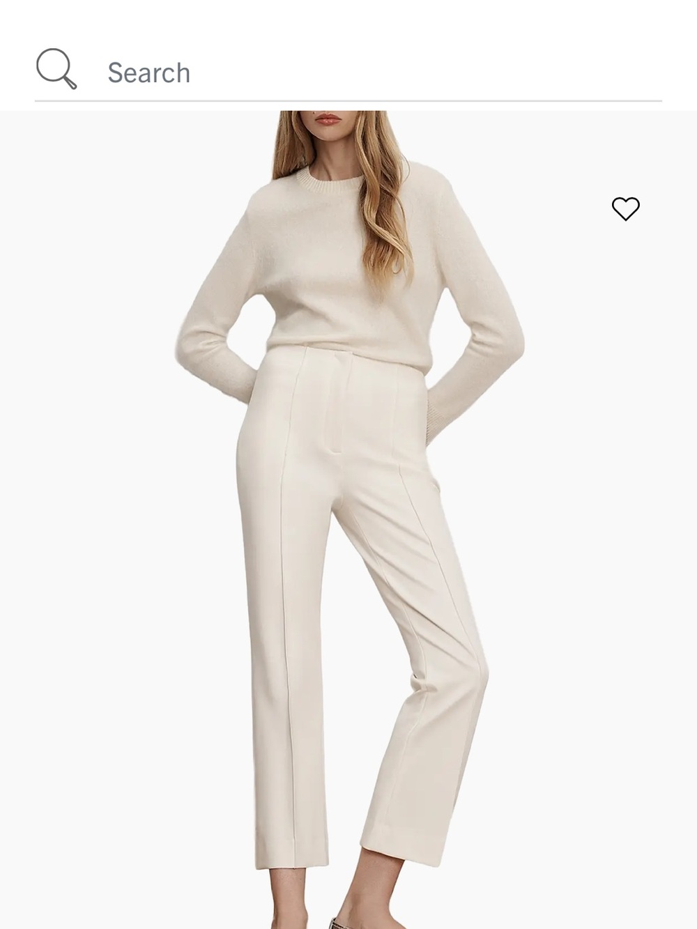 Veronica Beard Kean Pant Straight-Leg Tailored Pants, Dove color
